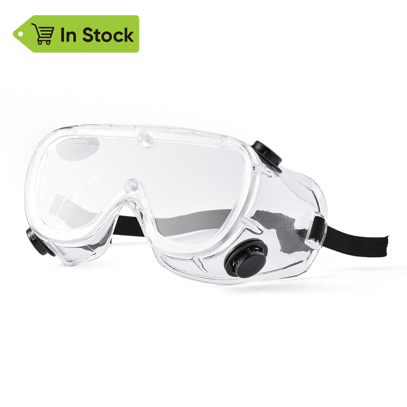 Stock Ready Clear Safety Googles SG032