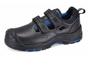 Velcro Design Sandals L-7585 Blue / Metal Free