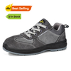 Zapatos de trabajo de seguridad antideslizantes con punta de acero para mujer L-7508W Gamuza