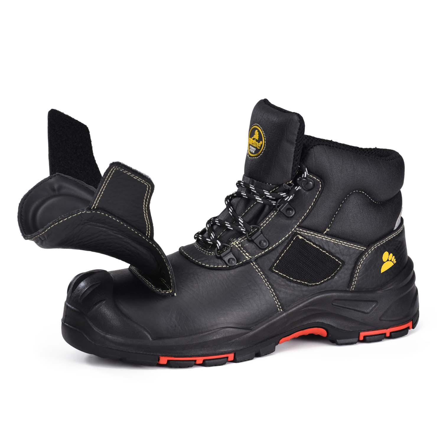 Las mejores botas de trabajo metatarsianas para soldador con guardia metatarsiano M-8387 MP