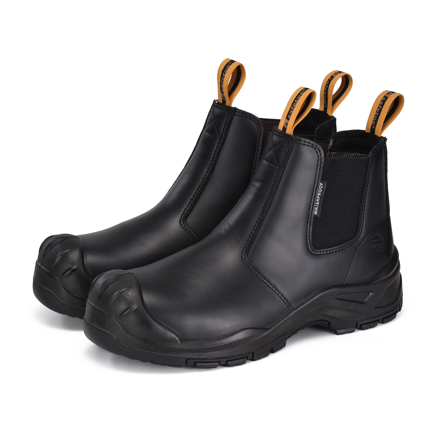Botas de trabajo para hombres Botas de trabajo de Chelsea impermeables M-8025NB KWR