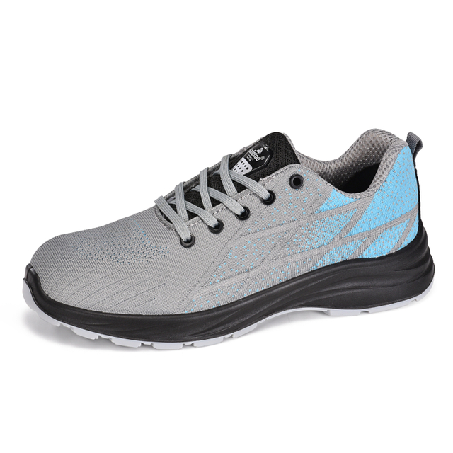 Zapatos de seguridad deportivos ligeros S1P de alta calidad L-7562 