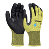 Guantes de trabajo de seguridad resistentes a cortes PD8045 Amarillo