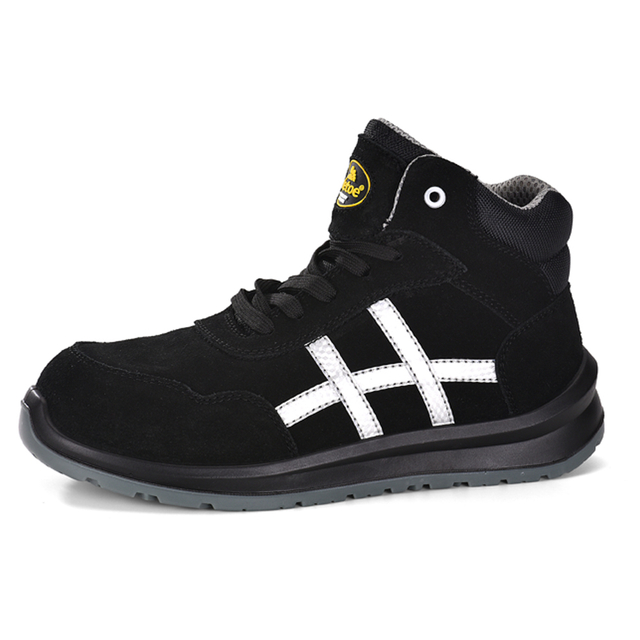 Botas de trabajo compuesta de metal sin compuesto M-8439 Negro