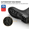 S5 Botas de seguridad de lluvia W-6037 Negro