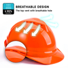 Casco de trabajo anti-shinging W-002 naranja