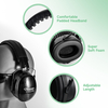Listo Stock ABS Protective Ear Muffs EM-5002 Negro