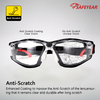  Gafas de seguridad de protección para mujeres SG037 RED