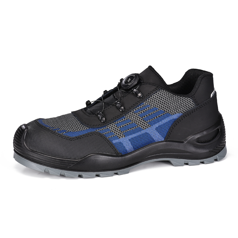 Zapatos de Seguridad con Hebilla Giratoria para Hombre con Auto Lace Fitgo System L-7533