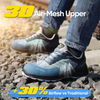 Zapatillas de deporte de seguridad zapatos para hombres trabajo ligero transpirable L-7572