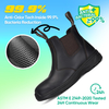 Zapatos de trabajo sin resbalón para mujer El mejor toe de acero en las botas de trabajo de las mujeres M-8025W