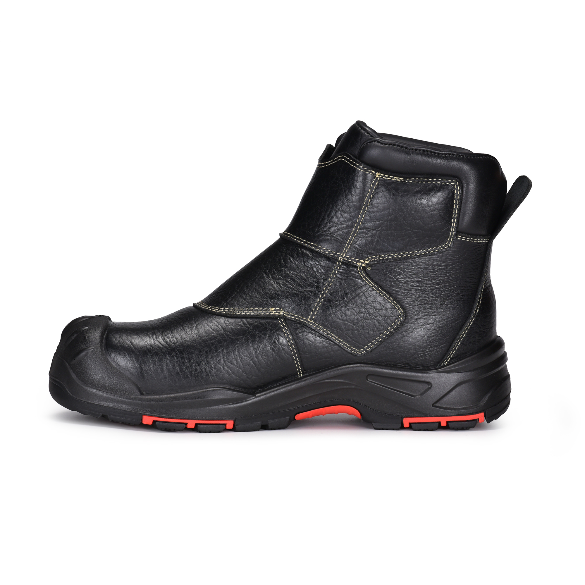 Botas de seguridad de soldadura Trabajo de seguridad Botas de soldadura para trabajadores soldadores M-8387WD