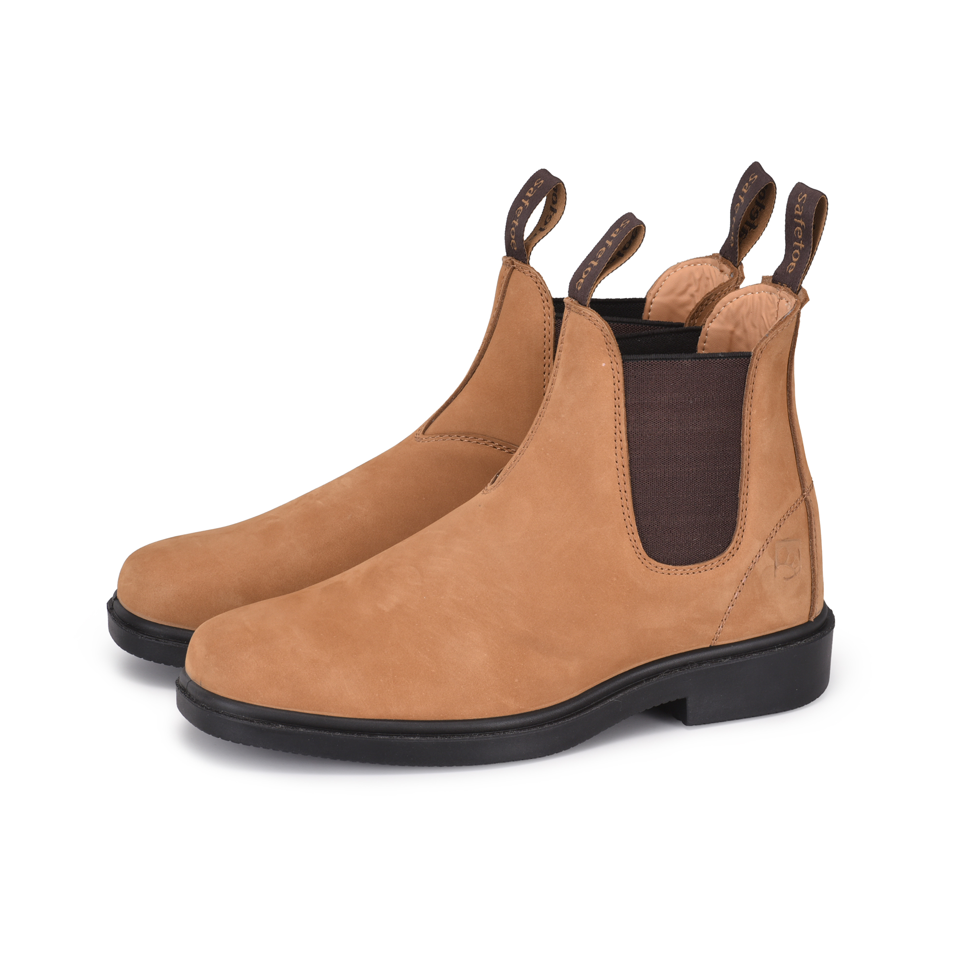 S3 Slip On Boots de trabajo de Chelsea sin lecho Israel y Australia M-8316 Beige