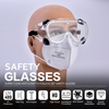 Stock Ready Clear Safety Googles SG032