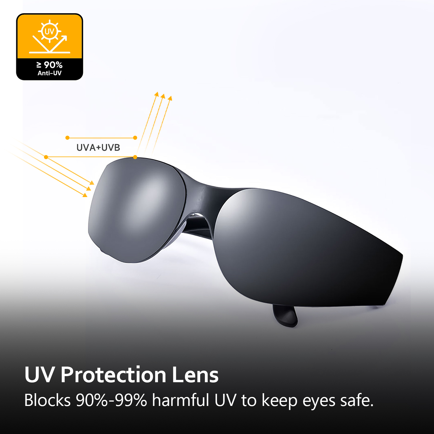 Gafas de sol de seguridad protectores SG001 Negro