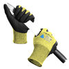 Guantes de trabajo de seguridad resistentes a cortes PD8045 Amarillo