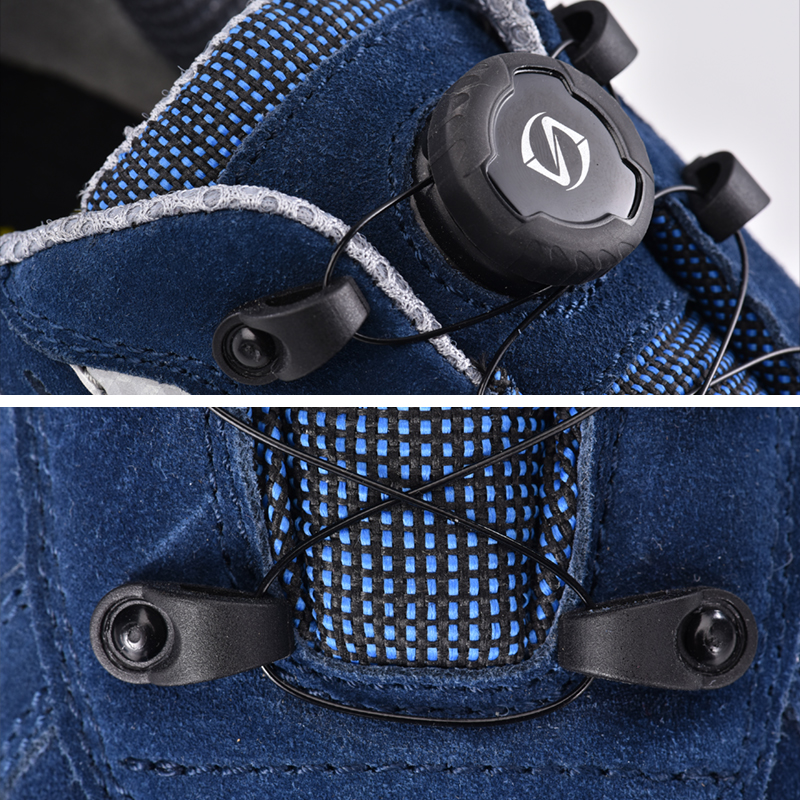 Zapatos de seguridad deportivos sin metal con cierre TLS L-7328