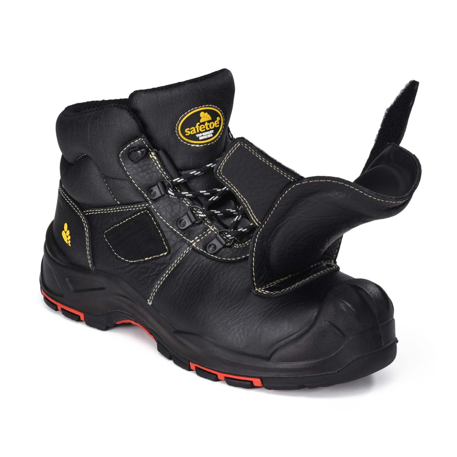 Las mejores botas de trabajo metatarsianas para soldador con guardia metatarsiano M-8387 MP