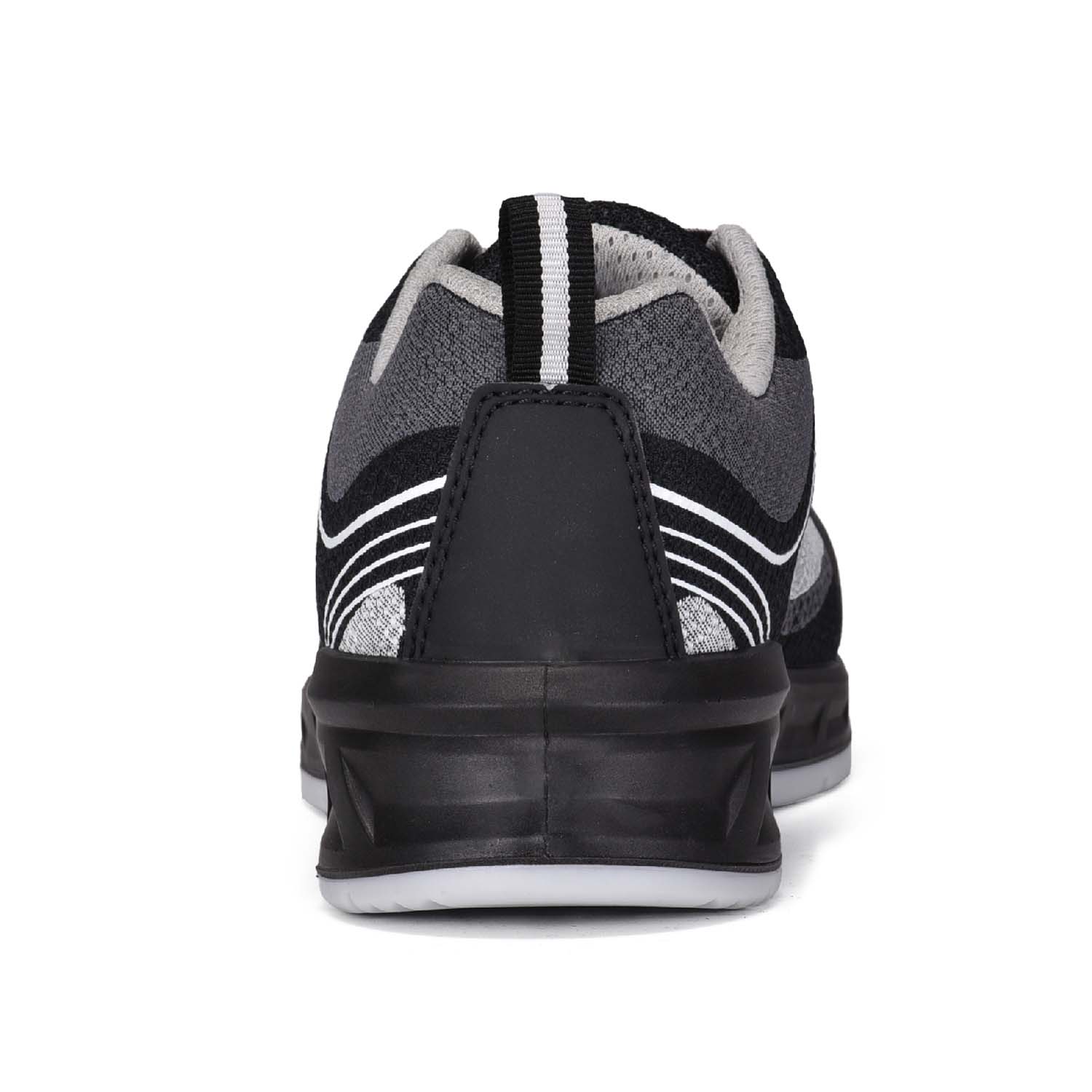 Zapatos de seguridad deportivos de acero con punta de acero L-7501 gris (velocidad)