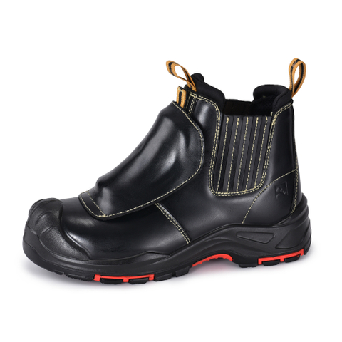 Botas de trabajo de soldadura Botas de seguridad para minería sin metal | M-8025NBKMP