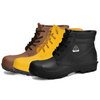 Botas Bajas de Lluvia para Hombre W-6050 Marrón SteelGuarder