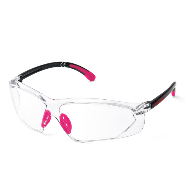 Gafas de seguridad antivaho ANSI Z87.1 CE EN166 UV400 Gafas protectoras SG003 Rosa