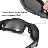 Gafas de seguridad protectores de stock listos para mujeres SG037 Negro