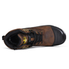 Botas de trabajo resistentes a deslizamiento Botas de seguridad impermeables S7 para hombres M-8580 Brown