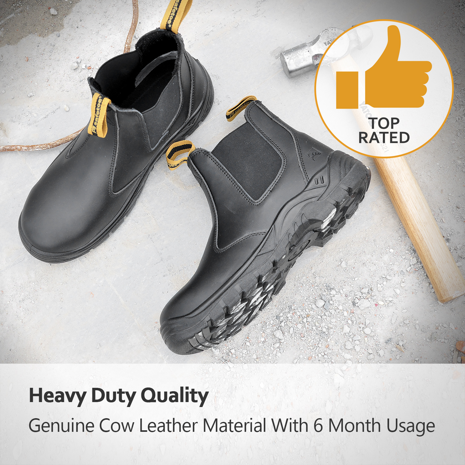 Zapatos de seguridad para trabajos pesados HEAVY DUTY 1338