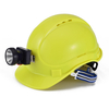 Construcción del casco Hat Hard ABS CE APROBADO CELMETS W-018 Amarillo