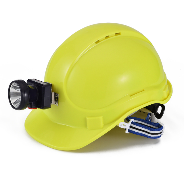 Construcción del casco Hat Hard ABS CE APROBADO CELMETS W-018 Amarillo