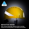 Casco de seguridad de estilo americano W-036 Amarillo
