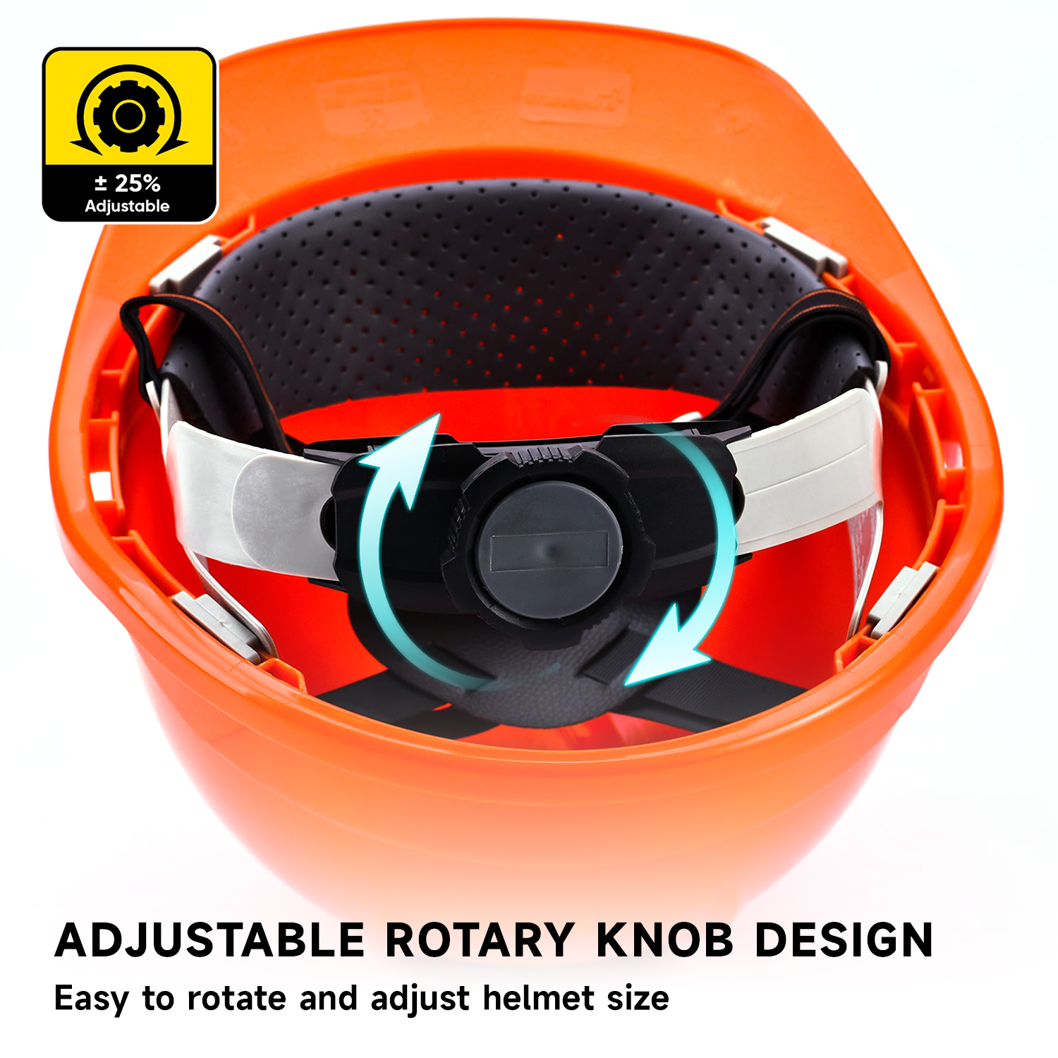Casco de trabajo anti-shinging W-002 naranja