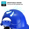 Casco de seguridad industrial W-018 Azul