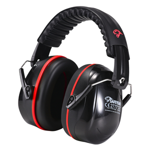 ABS Protección auditiva Muffs de oído Muffs de oído Protects Ready Stock FM-1B Rojo