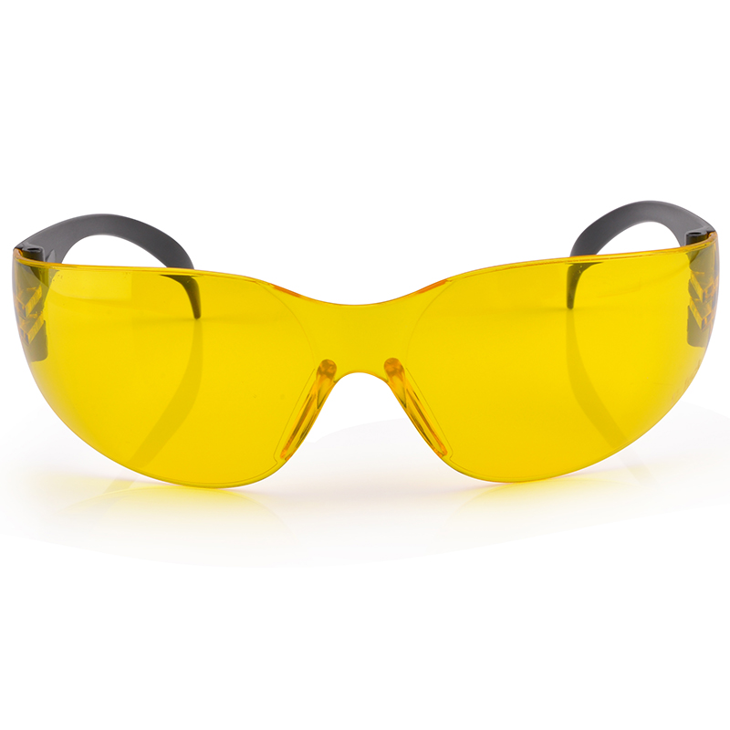 Gafas de seguridad de protección solar amarillas SG001