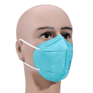 Mascarilla de seguridad facial azul KN95 SM-006