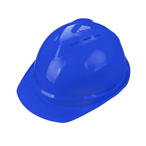 Casco de trabajo de protección azul W-002