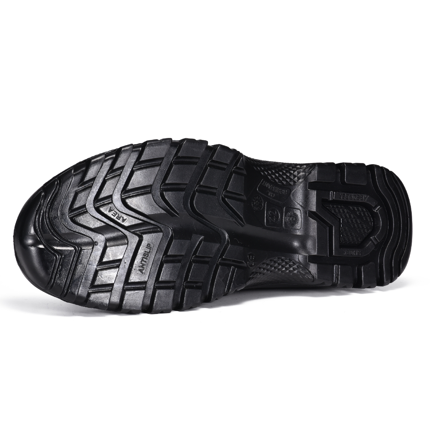 Zapatos de verano ligeros y transpirables con punta de acero L-7540 Gris