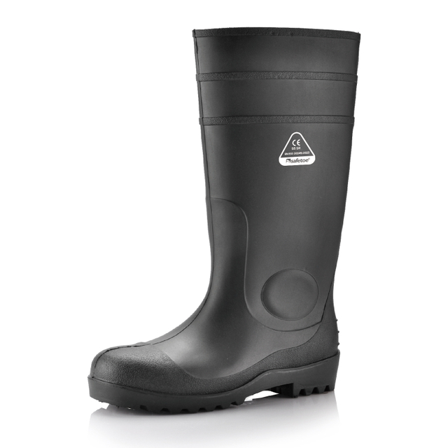S5 Botas de seguridad de lluvia W-6037 Negro