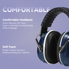ABS Protección auditiva Muffs de orejas Protective Muffs Ready Stock FM-1B Azul