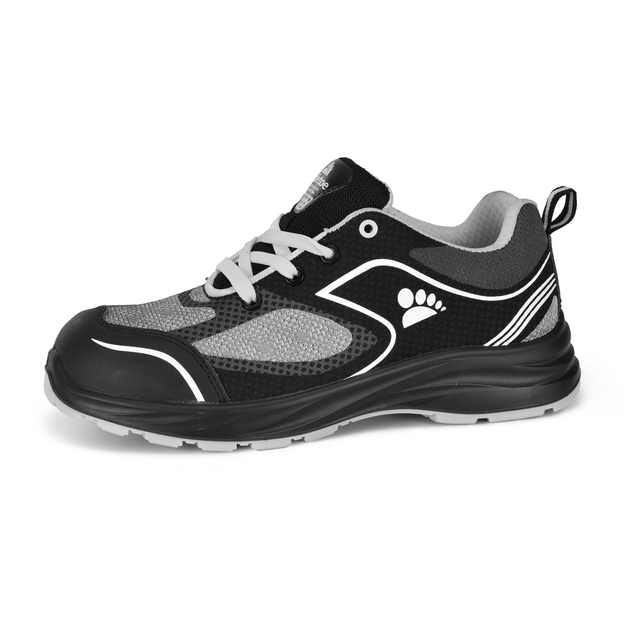 Zapatillas de seguridad deportivas de acero Toe L-7501 Gray 