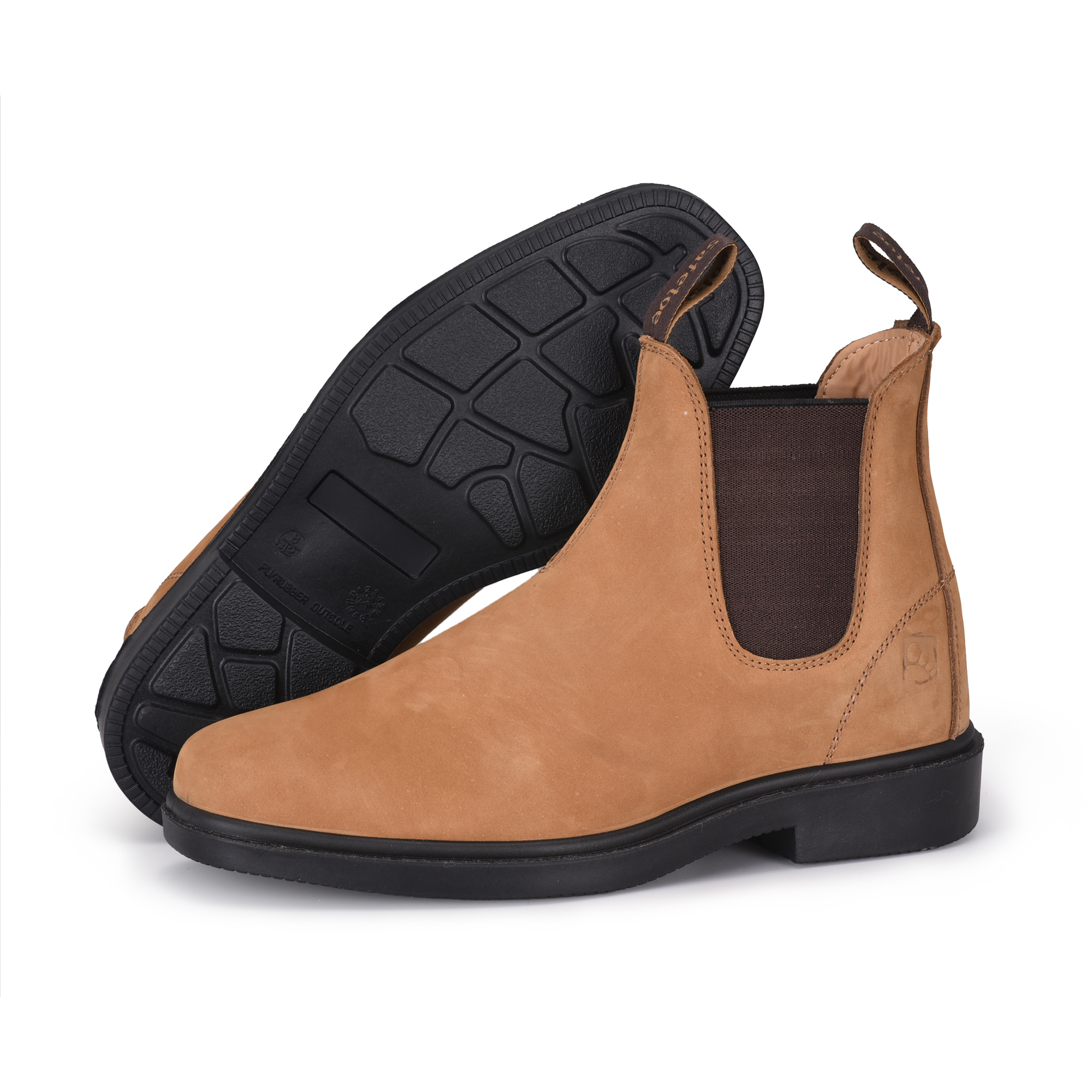 S3 Slip On Boots de trabajo de Chelsea sin lecho Israel y Australia M-8316 Beige