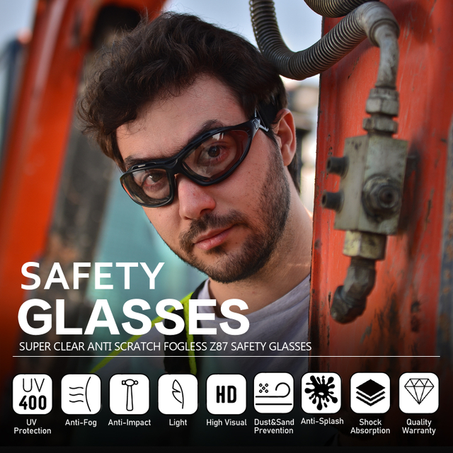  Protección de UV Safety Glass SG002