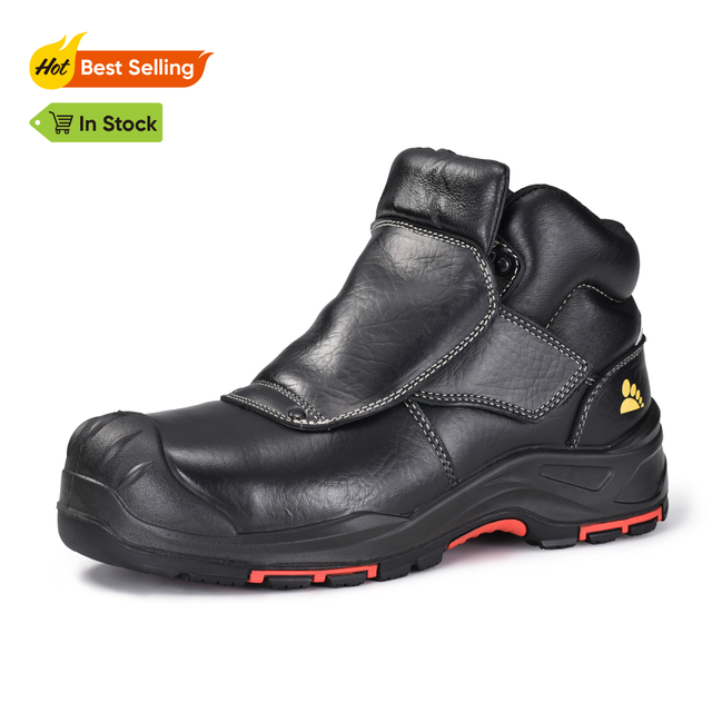 Vortigard ™ Botas de soldadura de trabajo de seguridad compuesto no metálico para trabajadores soldadores M-8387