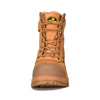 Botas de seguridad con punta de acero y pierna alta con cremallera YKK M-8577