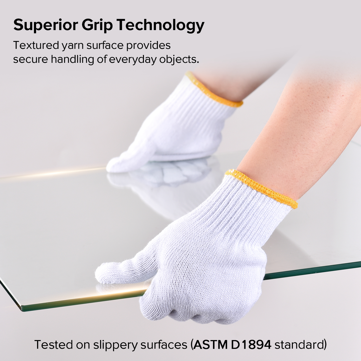 Guantes de trabajo de seguridad de algodón FL-7219