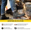 Botas de soldadura de trabajo de seguridad duraderas para trabajadores soldadores M-8387
