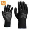 Guantes de trabajo de seguridad recubiertos de PU PN8003