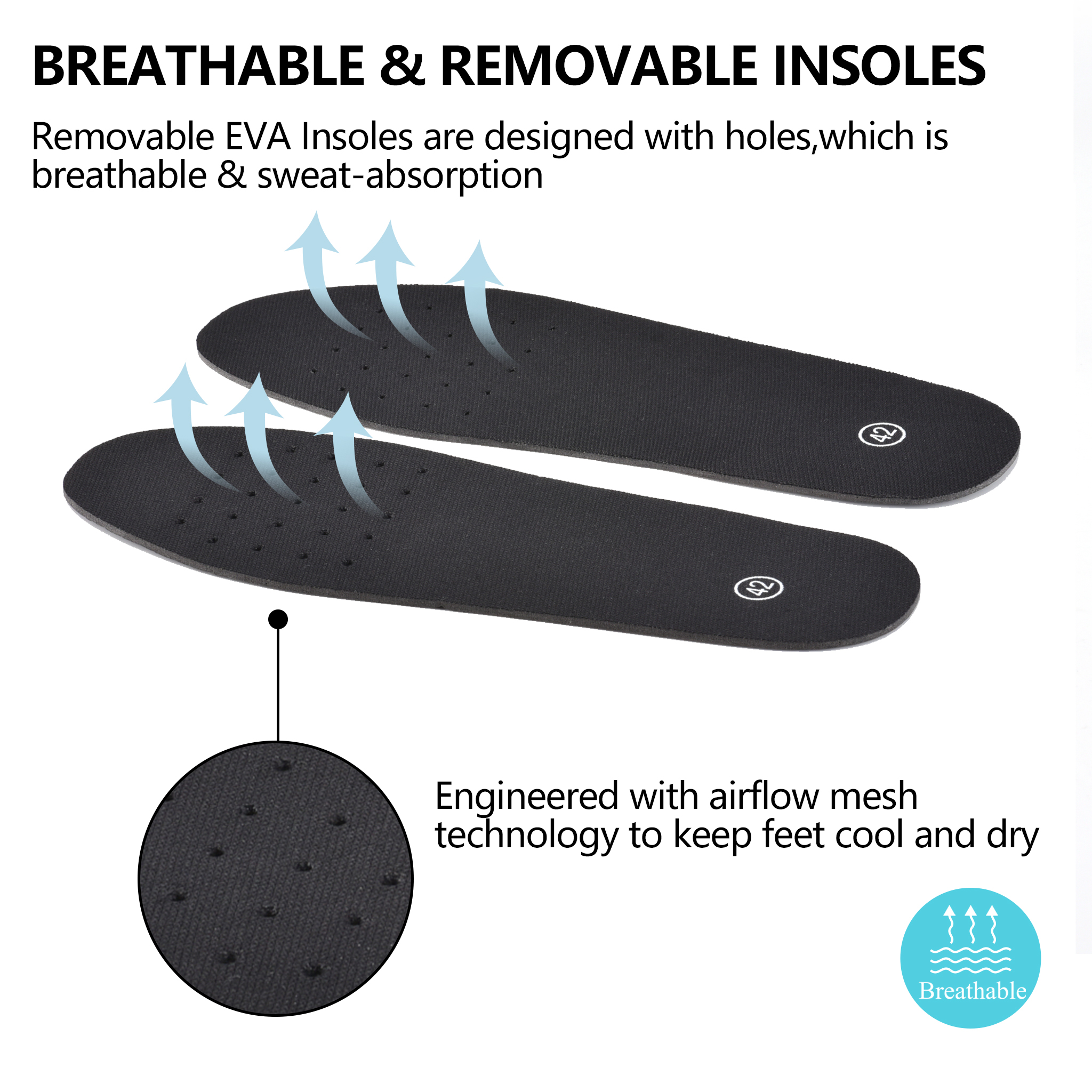 Botas de agua ocupacionales: botas de lluvia de trabajo de PVC impermeables para uso industrial y de almacén